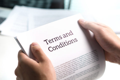 Terms &amp; Conditions